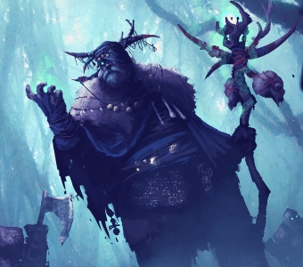 Gloamwood Hexxer fantasy artwork