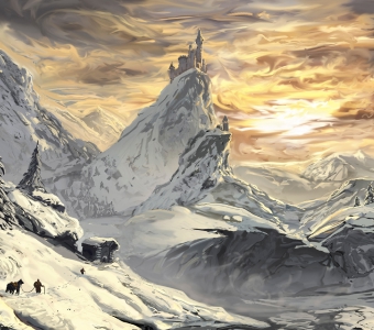 Frostspire Reach fantasy artwork