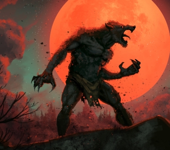Bloodfang Werewolf fantasy artwork