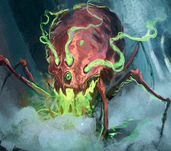 Venomspore Horror fantasy artwork