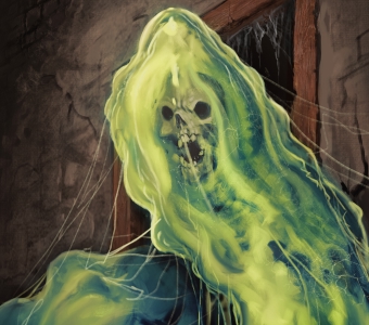 Ossuary Ooze fantasy artwork