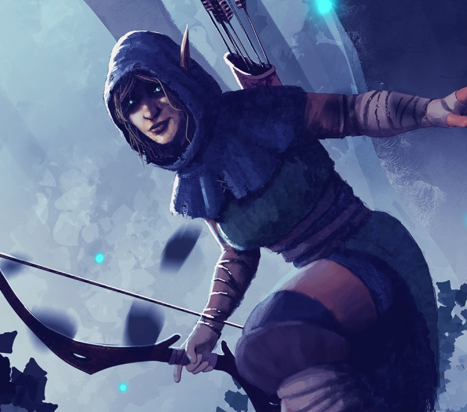 Truceborne Ranger fantasy artwork