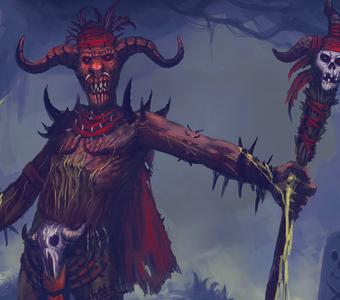 Marrowpact Shaman fantasy artwork