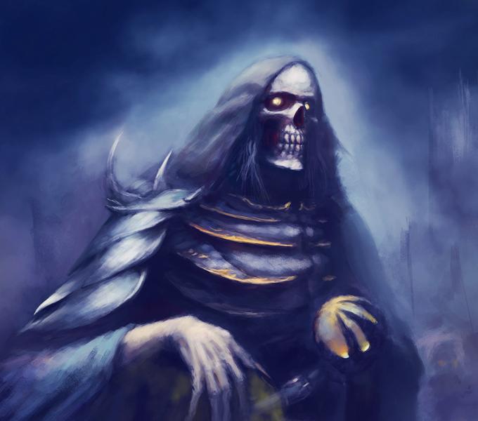 Hollowcrown Lich fantasy artwork