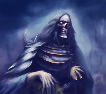 Hollowcrown Lich original fantasy artwork