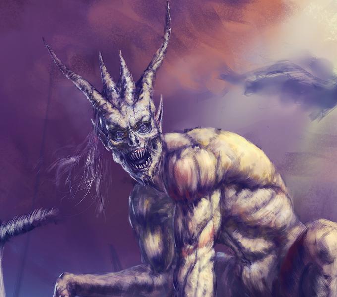 Gravetalon Stalker fantasy artwork